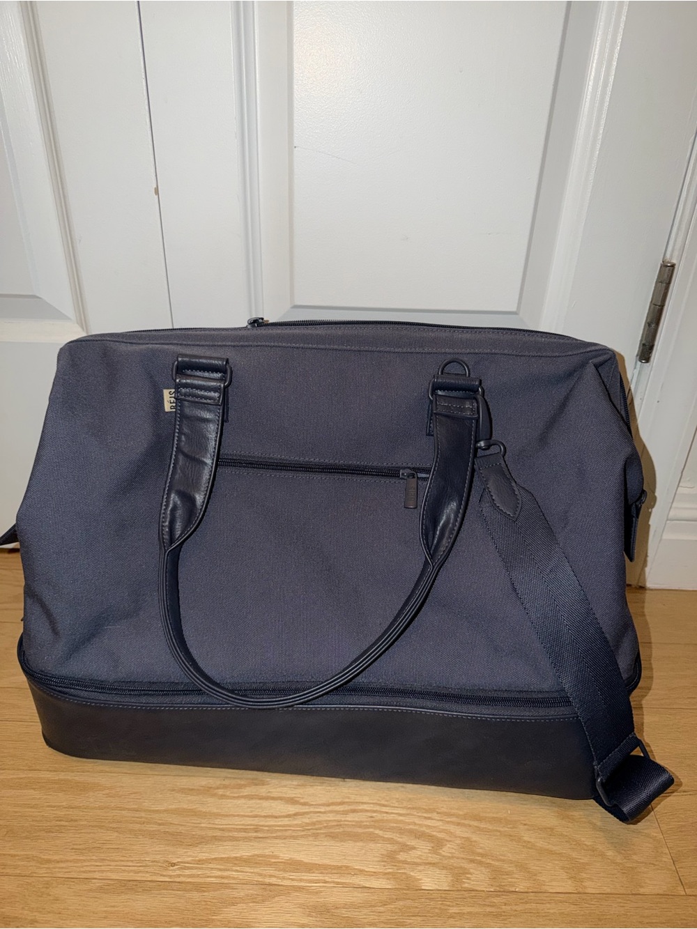 Navy Beis Weekender Bag